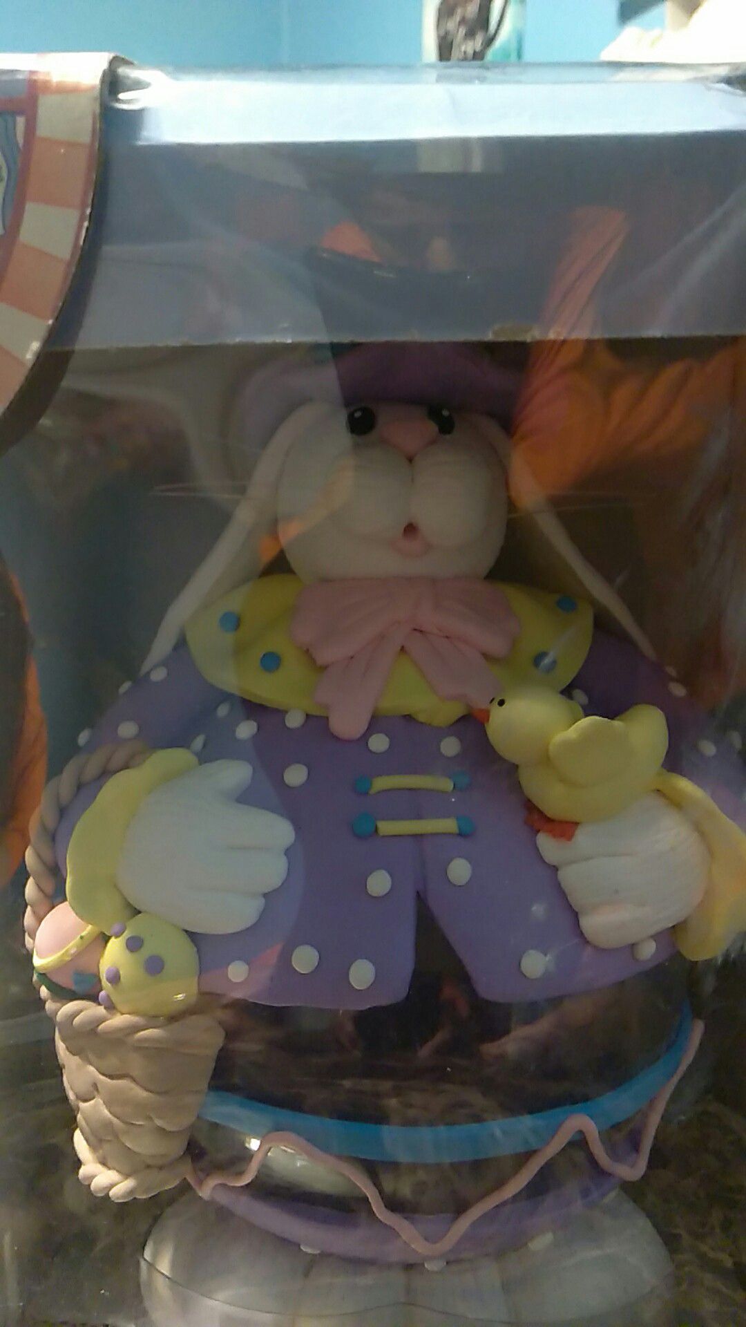 Collectible Glass Easter Bunny
