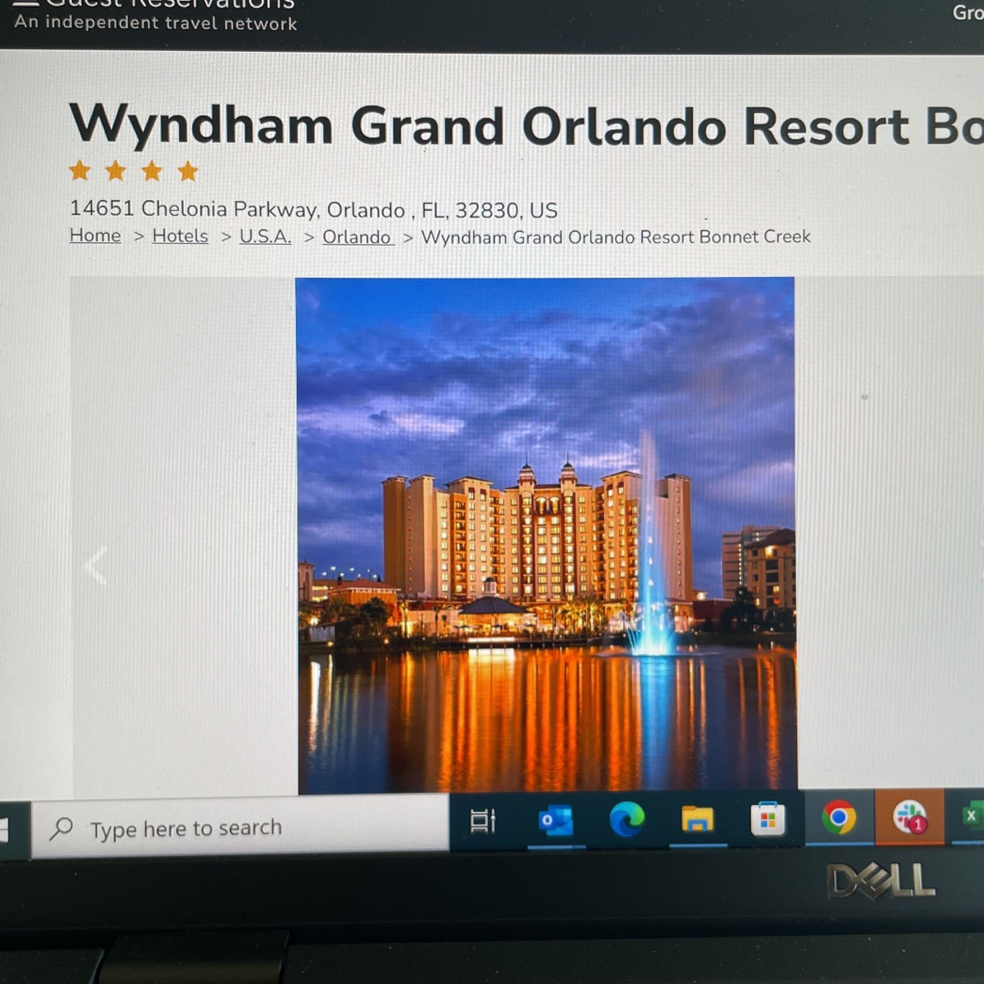 Wyndham Bonnet Creek Lodging for sale