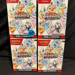 Pokemon Prismatic Booster Bundles