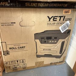 Yeti Goalzero 1250 Solar Generator