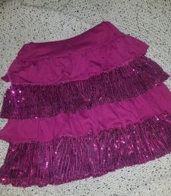 Girl's sequin skirt