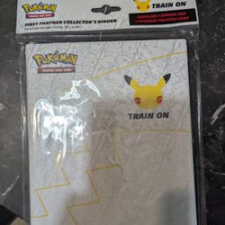 Pokemon First Partner Binder . With Free Gift