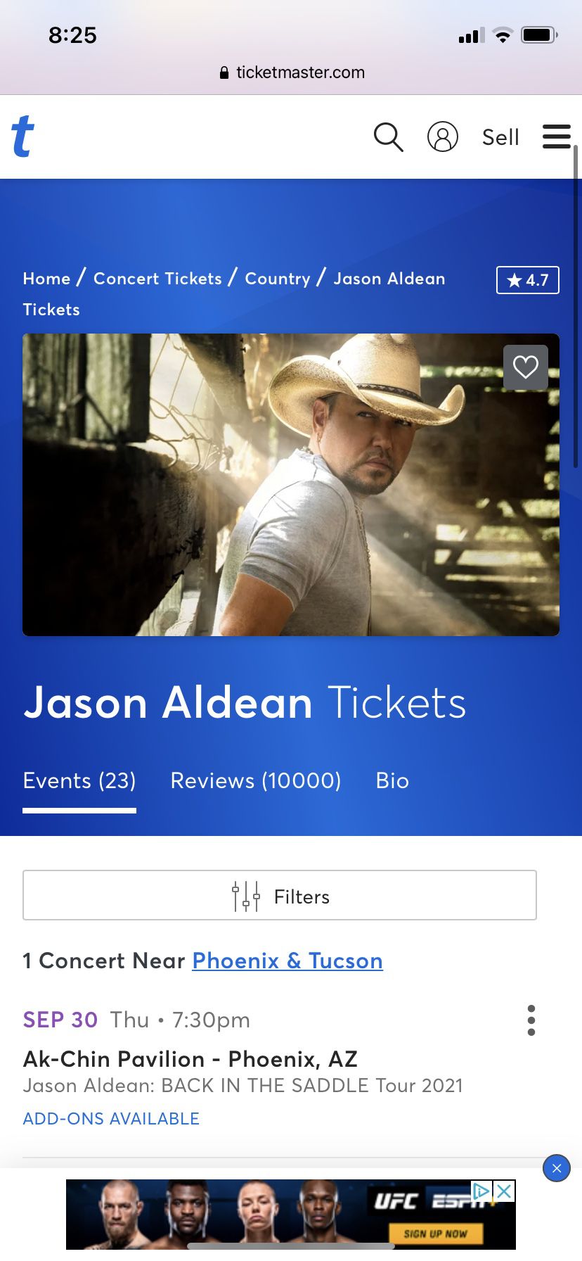 Jason Aldean Lawn Tickets 