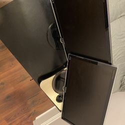 Two Computer Monitors 23"