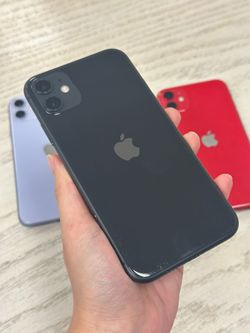 iPhone 11 6.1" (Unlocked) 128GB Excellent Black - 90 day warranty included!