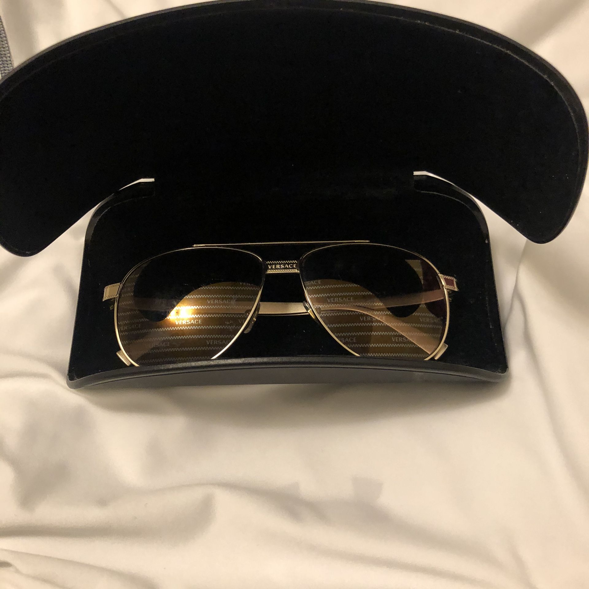 Versace Gold ( aviator style) sunglasses