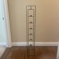 Tall Wrought Iron Candelabra 