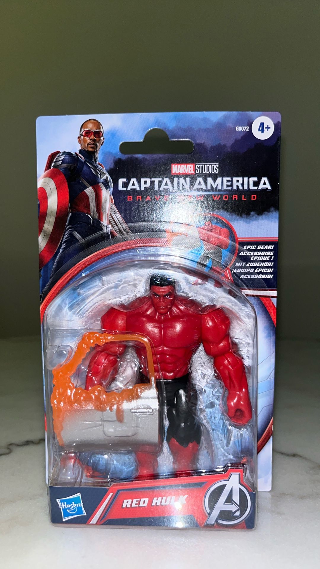 Hasbro Red Hulk Figure