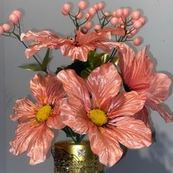 Mothers Day Artificial Flowers With Potpourri 