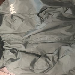 Green Helly Hansen Rain Jacket 