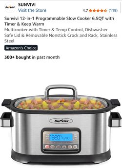 12-in-1 Slow cooker
