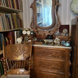 Marble Top Vanity Dresser