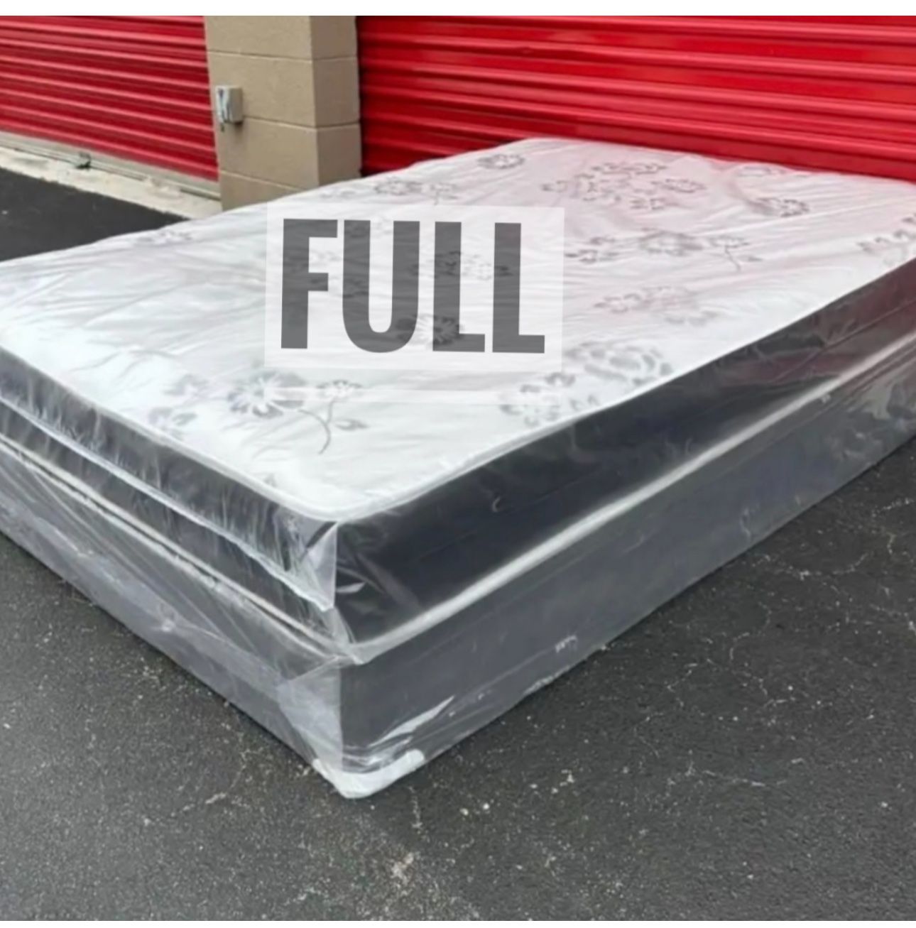 NEW Mattress Full Size With Box Spring // Offer  🚚