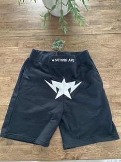 Bape A BATHING APE TWINSTA SWEAT SHORTS MENS. XL