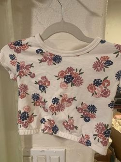 Carter’s Floral Baby Girl Sweatshirt – Size 12 Months