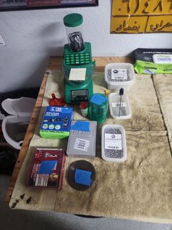 Reloading Equipment and Supplies Lot