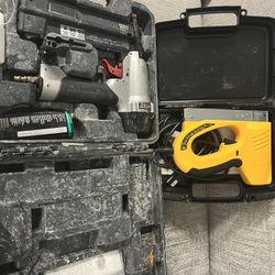 Finish Nailer And Corded Stapler
