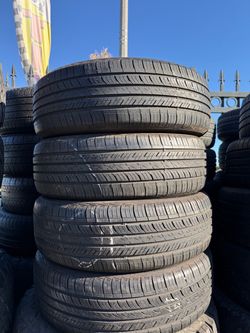 215/65r17 cooper tires en excelentes condiciones de vida las 4