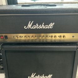 Marshall DSL-100 All Tubes Amp With Marshall 4x12 Cabinet. Sounds Killer 