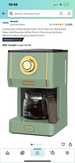 Drip Coffee Maker For 1-2 People