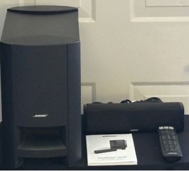 BOSE Cinemate 15/10 Digital Home Theater System Model #415488 with universal remote
