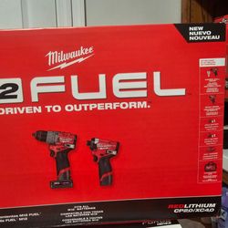 M12 MILWAUKEE FUEL 2 TOOL COMBO KIT