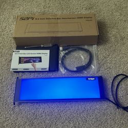 GeeekPi 12.6 Inch IPS LCD Touch Screen Monitor FHD 1920x515 Display