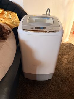 Portable washer ( needs fixing on the closing sensor  of the lid )