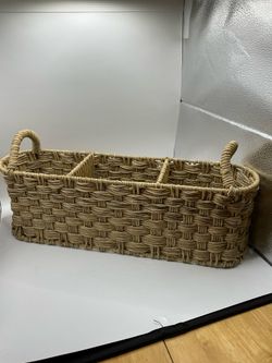 3 Section Basket with Handles