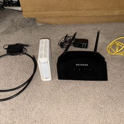 Arris Modem & Netgear Router