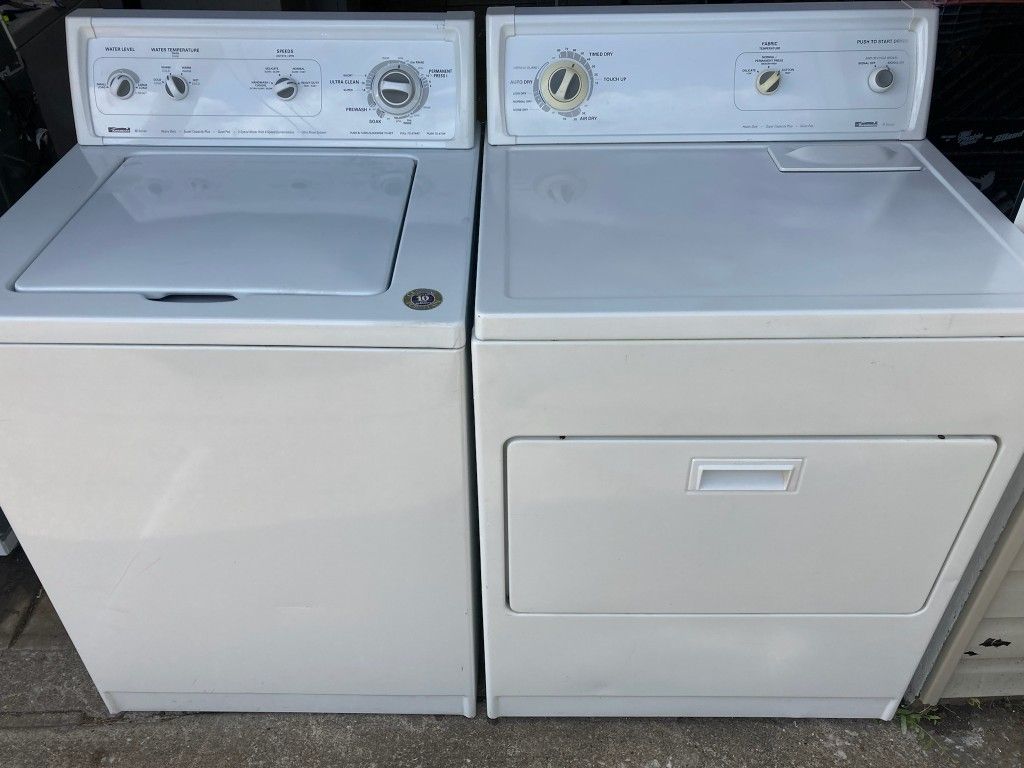 Washer and Dryer