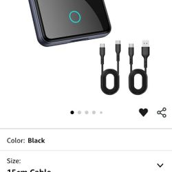 CarPlay Wireless Adapter for iPhone and Android ioS 10+ and Andriod 11+, with TwO USB C Cable 15cm