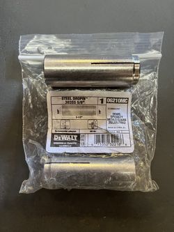 Dewalt Dropin Anchors Stainless