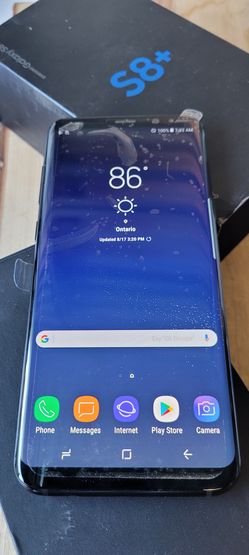 Samsung S8+ New open box unlocked