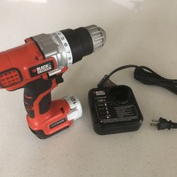 Rechargeable Drill With Battery & Charger & Built-in LED Light