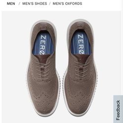 COLE HAAN: Size 11- Men's 2.ZERØGRAND Stitchlite™ Oxfords
