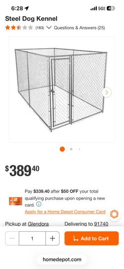 Outdoor Dog Cage