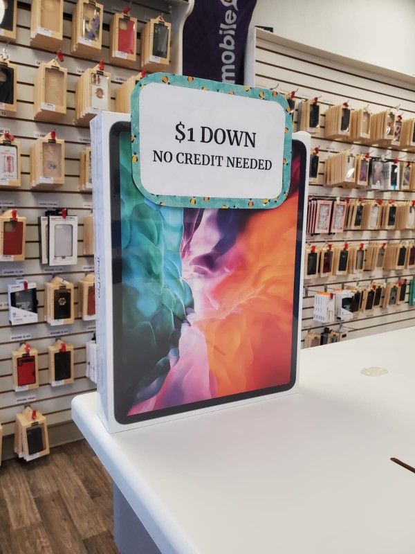New Apple IPad Pro 12.9 4th Gen Tablet - Pay $1 DOWN AVAILABLE - NO CREDIT NEEDED