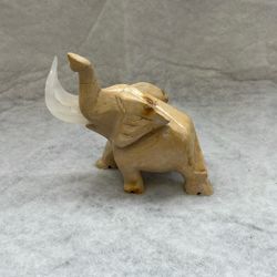 Stone Mammoth Elephant 