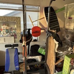 Pull up dip push up tower