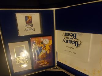 Disney beauty and the beast VHS collector set