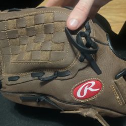 Rawlings Baseball Glove For Right Hand (left Handed Player)