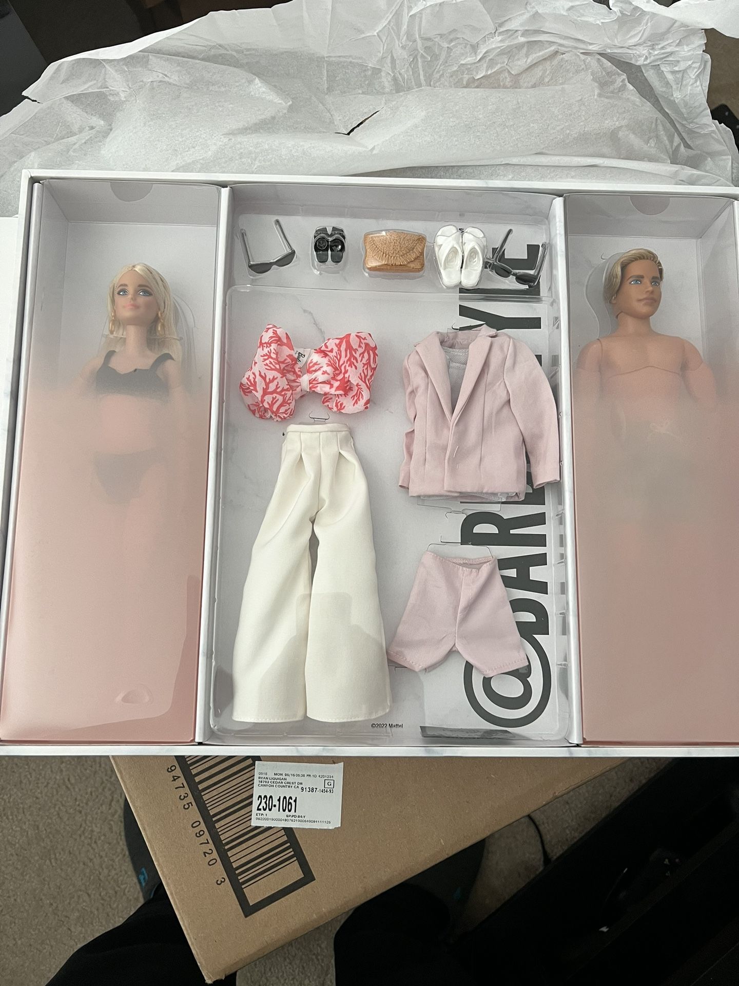@BarbieStyle Barbie and Ken Doll 2-Pack