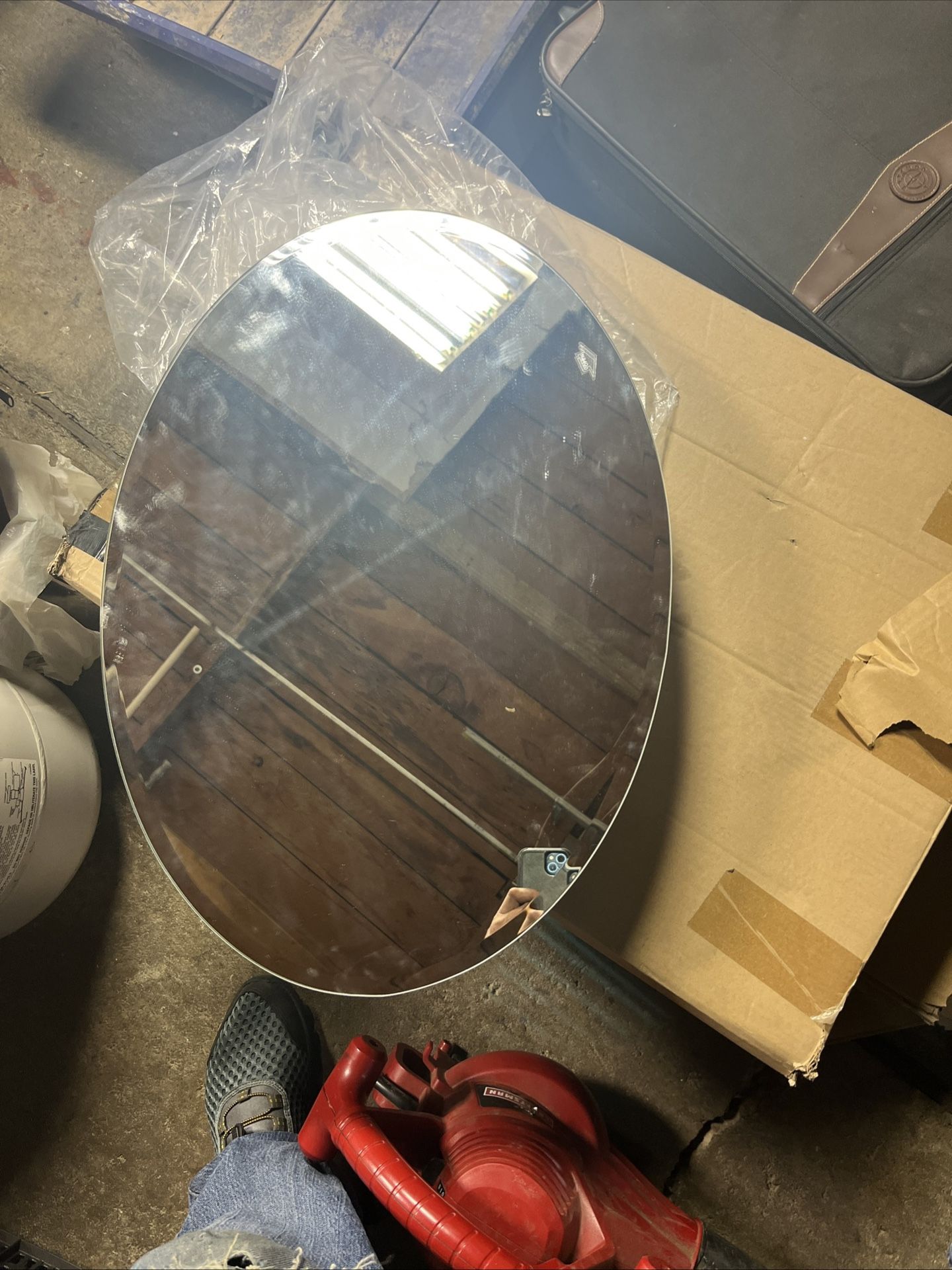 Oval Vanity Mirror 