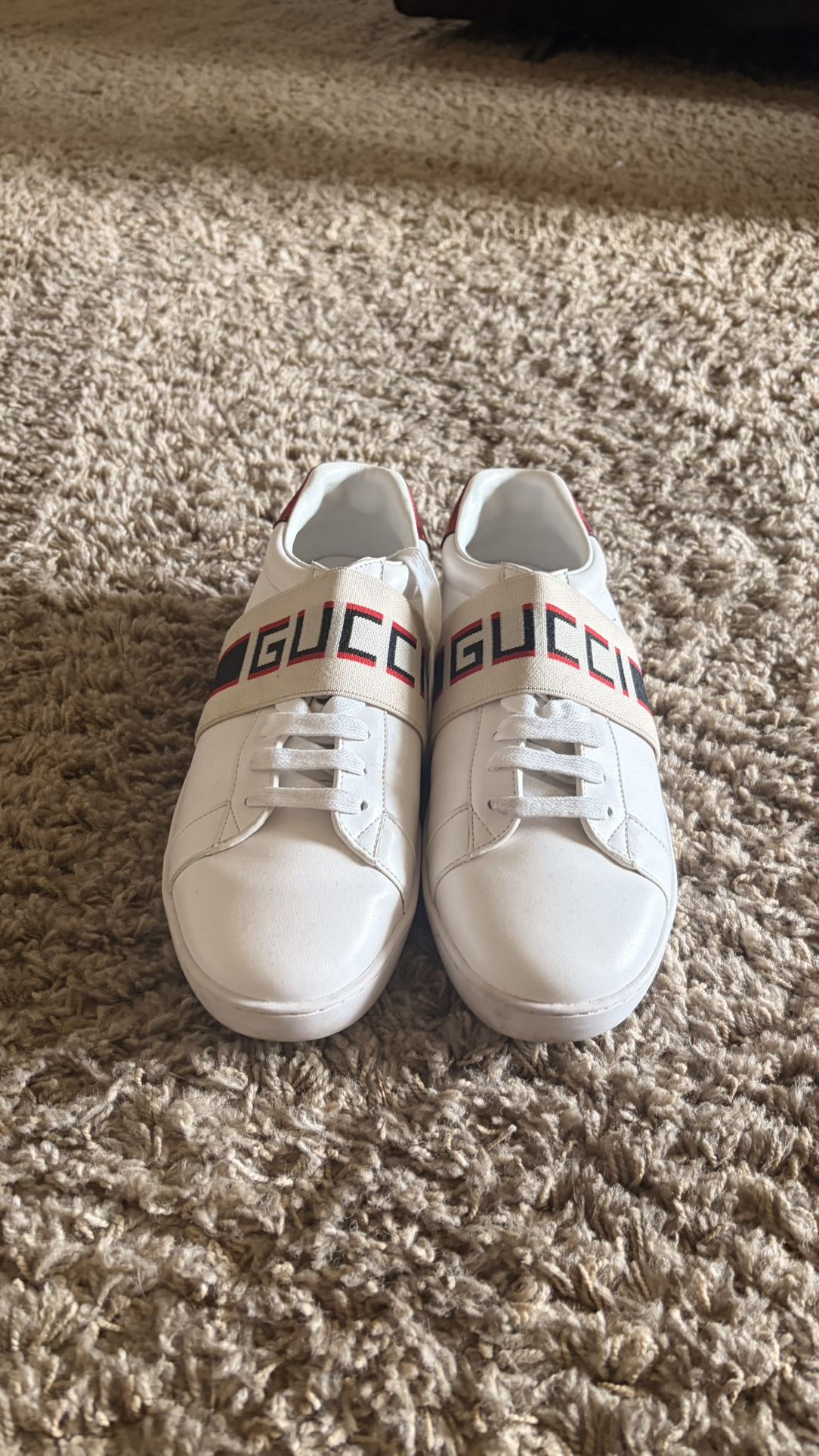 Gucci White Men Shoes