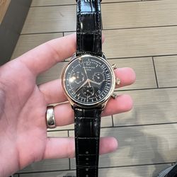 🔥 Movado Heritage Chrono - Rose Gold - NEW BATTERY