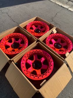 17” Ford F-150 Raptor Fuel Block Beadlock Wheels For 6x135 Fords