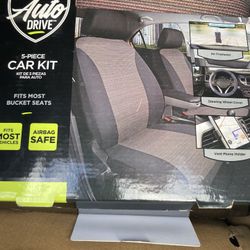 NEW CAR SEAT COVER 5 PIECE SET