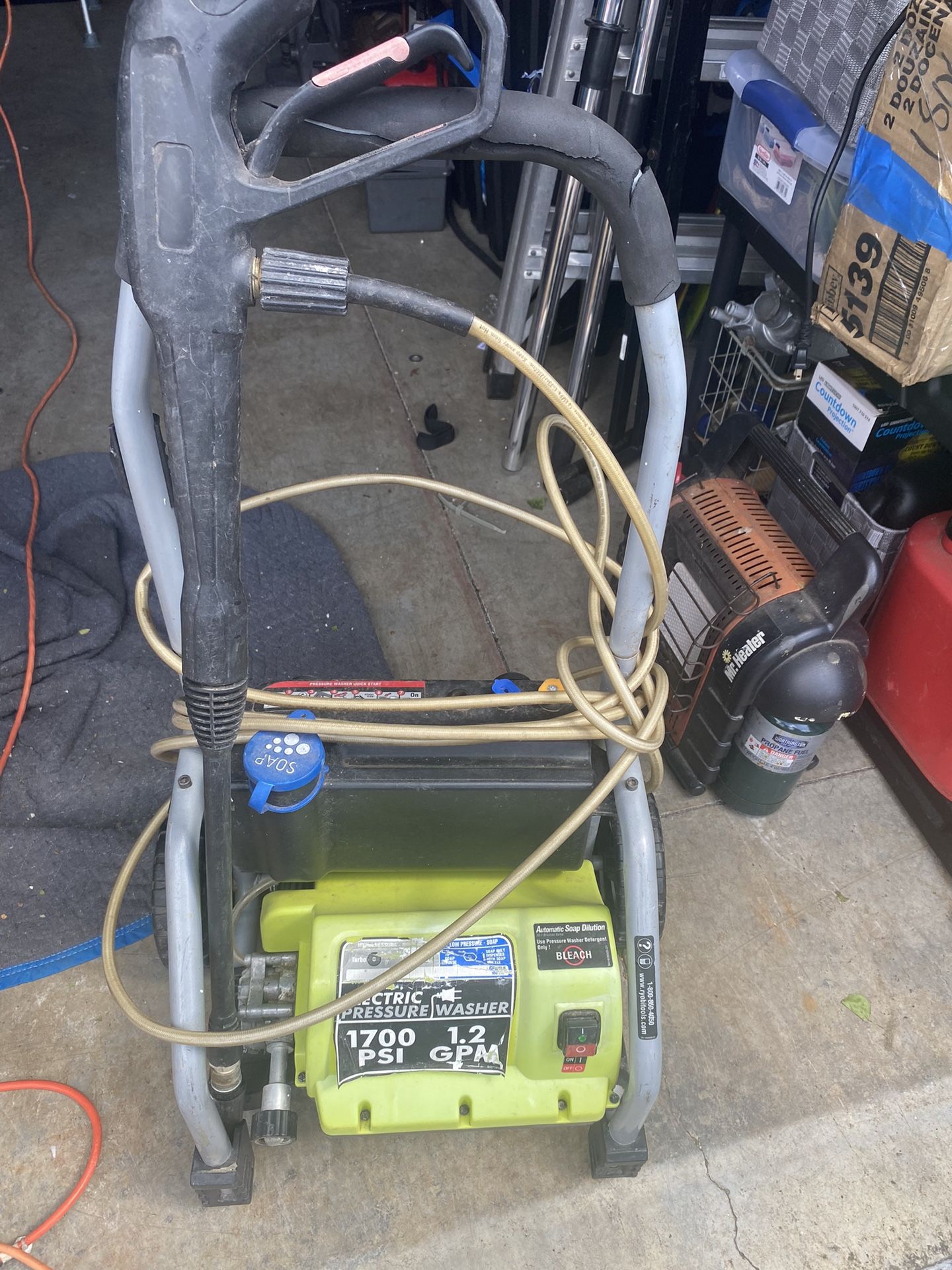 Ryobi Electric Pressure Washer 1700 Psi for Sale in Vancouver, WA OfferUp