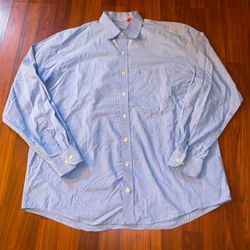 IZOD Men’s Button Down Dress Shirt Size XL Tall